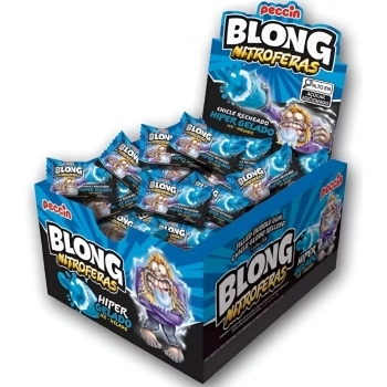 CHICLE BLONG MORANGO 24DPX40X200G