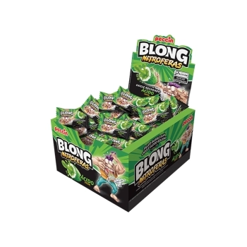 CHICLE BLONG MORANGO 24DPX40X200G
