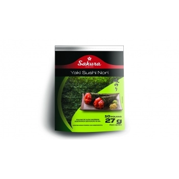 NORI YAKI SUSHI SAKURA 40X10 FOLHAS