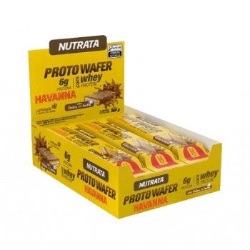 NUTRATA PROTO WAFER SABOR DOCE DE LEITE HAVANNA 4X12UNX30G
