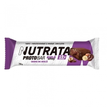 NUTRATA BARRA PROTOBAR AVELA WHEY 6X9UNX70G