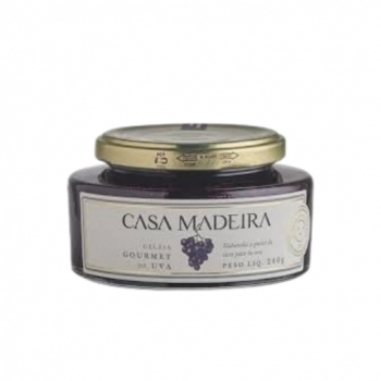 GELEIA CASA MADEIRA DE UVA 240G 12UNID