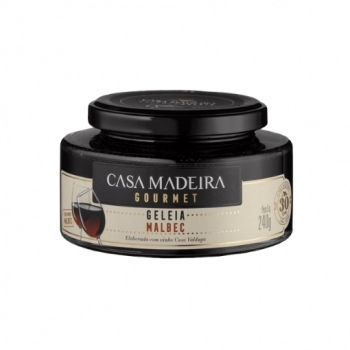 GELEIA CASA MADEIRA MALBEC 240G 12UNID