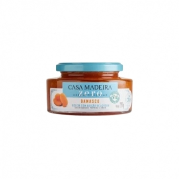 GELEIA CASA MADEIRA ZERO DAMASCO 220G 12UNID