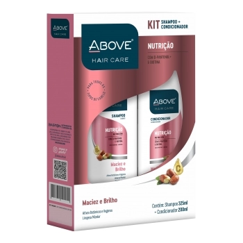 KIT ABOVE SHAMPOO+COND NUTRICAO 12UNID
