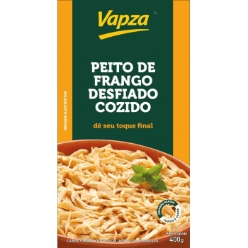 FRANGO DESFIADO VAPZA 12X400G