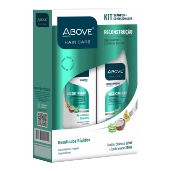 KIT ABOVE SHAMPOO+COND RECONSTRUCAO 12UNID