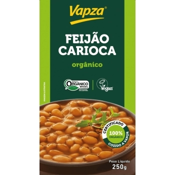 FEIJAO CARIOCA ORGANICO VAPZA 18X250G