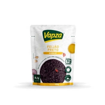 FEIJAO PRETO VAPZA 10X200G