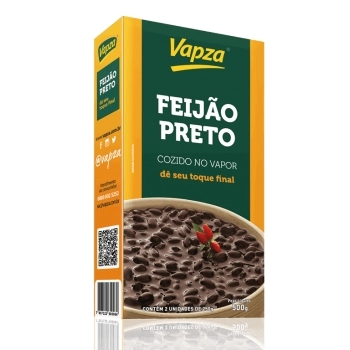 FEIJAO PRETO VAPZA 12X500G