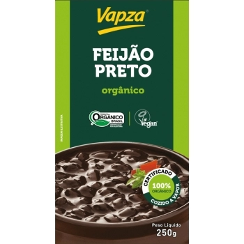 FEIJAO PRETO ORGANICO VAPZA 18X250G