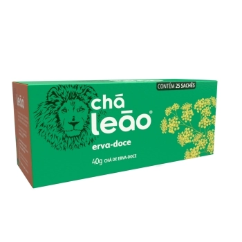 CHA LEAO ERVA DOCE 2GX25UN CX30