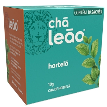 CHA LEAO HORTELA 1GX10UN CX30