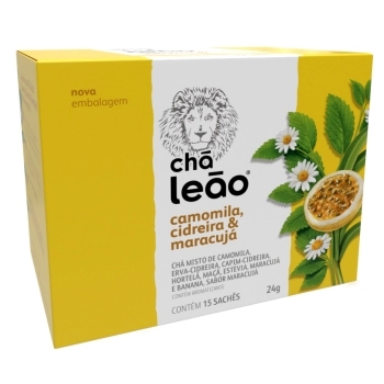 CHA LEAO CAM+CID+MAR(BOA NOITE) 1,6GX15UN CX36