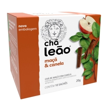 CHA LEAO MAÇA CANELA 2G 20X10SQ