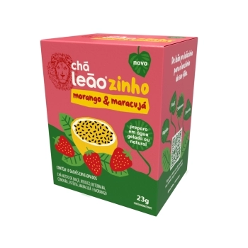 CHA LEAO KIDS MORANGO+MARACUJA 12X10