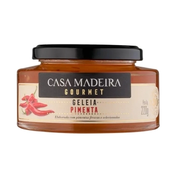 GELEIA CASA MADEIRA DE PIMENTA 220G