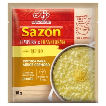 SAZON TEMPERA & TRANSFORMA QUEIJO 72X18X16G