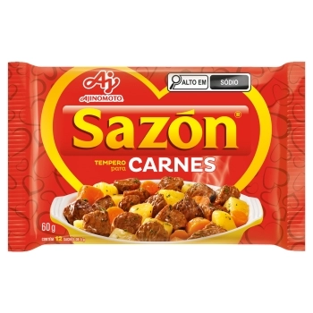 SAZON VERMELHO 12X5G C/48
