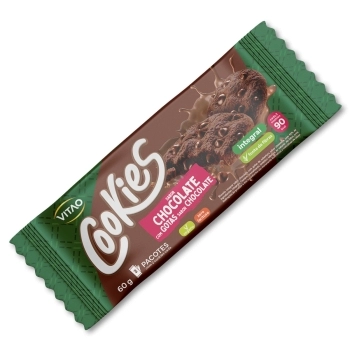 COOKIES INTEGRAL CHOCOLATE VITAO 26X60G