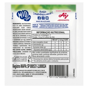 FIT/MID ZERO LIMAO 8G C/120