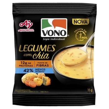 SOPA VONO LEGUMES COM CHIA 12X35G C/4