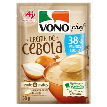 VONO CHEF CREME CEBOLA SODIO RED. 58G C/24