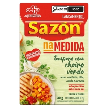 TEMP SAZ NA MEDIDA CHEIRO VERDE 48X30G