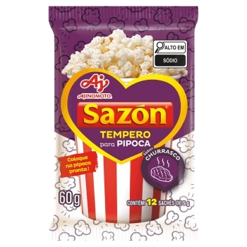 SAZON PIPOCA CHURRASCO 12X5G C/48
