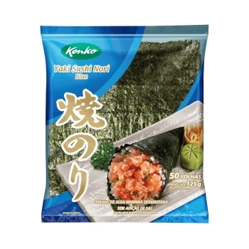 NORI YAKI SUSHI BLUE KENKO FOOD 10X50