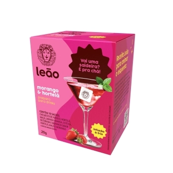 CHA LEAO MOR+HORT DRINKS 2GX10UN CX12