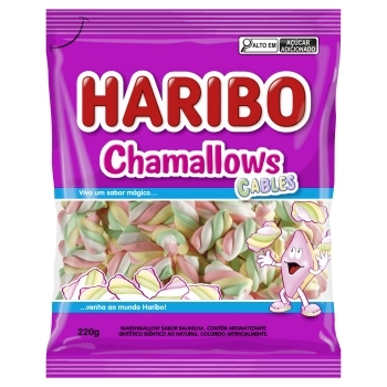 MARSHMALLOW CABLES HARIBO 14X220G