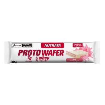 NUTRATA PROTO WAFER SABOR MORANGO 4X12UNX30G