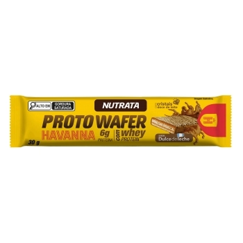 NUTRATA PROTO WAFER SABOR DOCE DE LEITE HAVANNA 4X12UNX30G