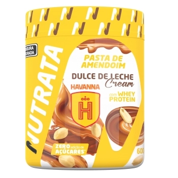 NUTRATA PASTA AMENDOIM DULCE DE LECHE CREAM HAVANNA 600G