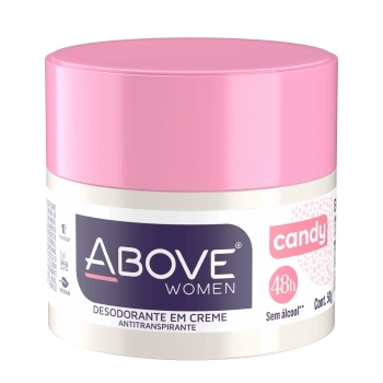 DEO ANT.CREME ABOVE CLAS.CANDY WOMEN 50G 12UN