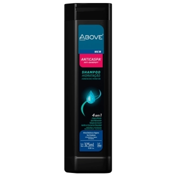 SHAMPOO ABOVE MASCULINO ANTICASPA 12X325ML