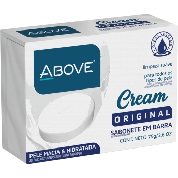 SABONETE BARRA ABOVE CREAM ORIGINAL 72X75G