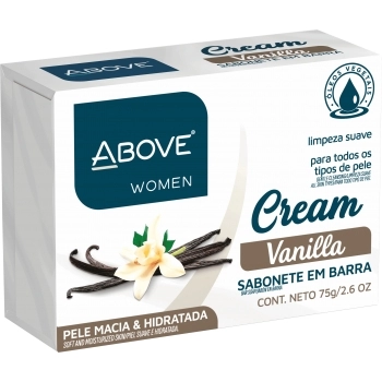 SABONETE BARRA ABOVE CREAM VANILLA 72X75G