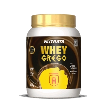 WHEY GREGO DOCE DE LEITE C/ CHOC HAVANNA NUTRATA 450G