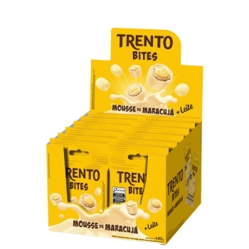 TRENTO BITES MOUSSE MARACUJA 8DPX12UNX40G
