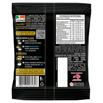 SOPA VONO MANDIOQUINHA COM FRANGO PROTEINA 12X35G C/4