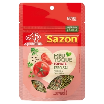 TEMPERO SAZON MEU TOQUE TOMATE POUCH 12G C/21