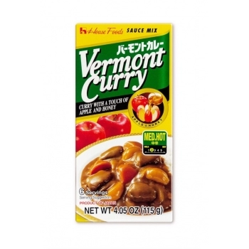 CURRY VERMONT MED HOT SAKURA 10X115G