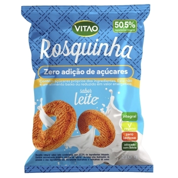 ROSQUINHA INTEG ZERO LEITE 20X110G