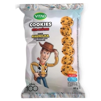 DISNEY COOKIES S GLUTEN BAUNILHA 20X60G