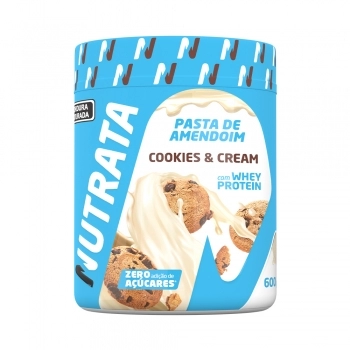 NUTRATA PASTA DE AMENDOIM COOKIES & CREAM 600G