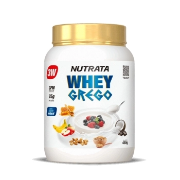 WHEY GREGO IOGURTE NATURAL NUTRATA 450G