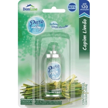 NEUTRALIZADOR PURO AR MINI REFIL CAPIM LIMAO 12X12ML