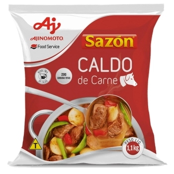 CALDO SAZON PROF CARNE 1,100 KG C/6